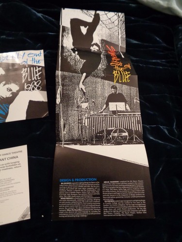 Vintage 1988 Extemporary Suddenly Out of the Blue Theatre Prog. - Scott Ambler - Foto 7 di 12