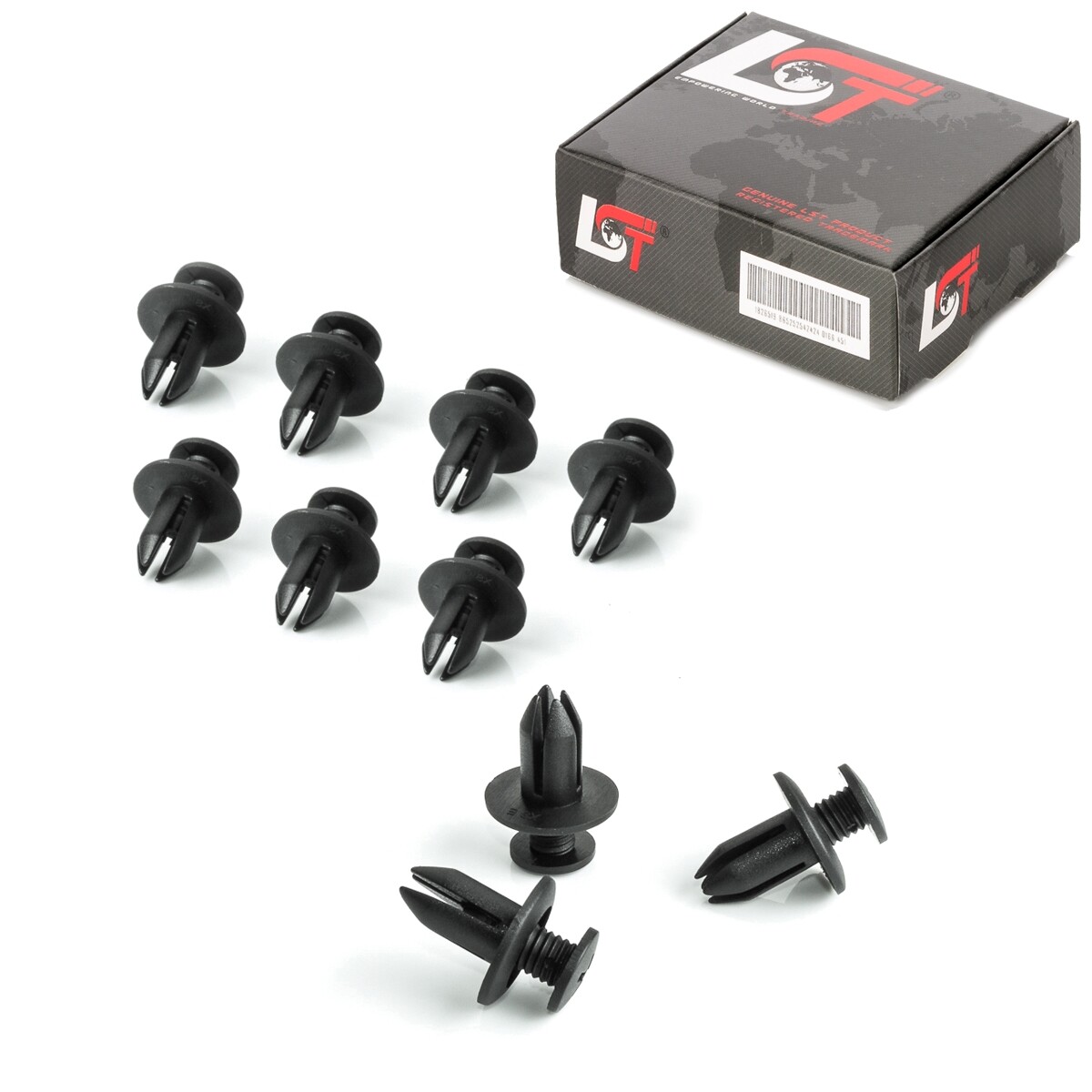 10x Heating Air Guide Mounting Clips Rivet for Opel Monterey A