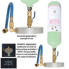 Kit Riempimento Con Supporto Per Refrigerante R410a Climatizzatore Freddo