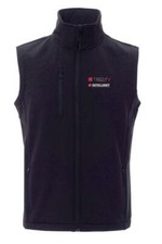 Smanicato da uomo Nero taglia L con loghi Techly Professional e Intellinet
