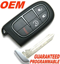 NEW OEM 2014 2015 2016 2017 2018 JEEP CHEROKEE REMOTE START KEY FOB 68105078