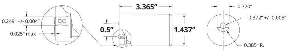 TEMCo 200-240 uf/MFD 110-125 VAC volts Round Start Capacitor 50/60 Hz TEMCo 200-240 uf/MFD 110-125 VAC volts Round Start Capacitor 50/60 Hz