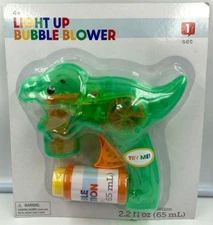 Ankyo DINOSAUR Motorized Light Up Bubble Blower
