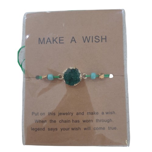 6x Make A Wish Bracelet Resin Hand Woven Bracelet Personalized Jewelry - Picture 5 of 9