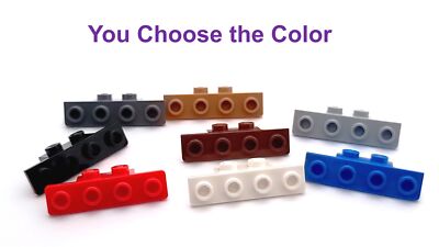 Lego 1x2 - 1x4 Bracket with Two Rounded Corners on Bottom You Choose the Color