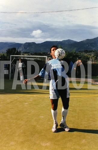 Andrea Rubei Photo de presse vintage Football À 5, Lazio, Andrea Rubei ,Années L ...
