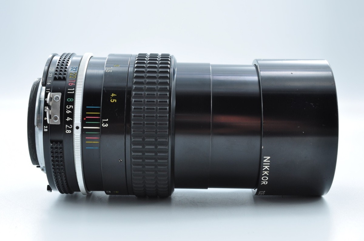 Near Mint] Nikon Ai Nikkor 135mm F2.8 Telephoto MF Lens Japan
