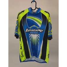 (V) VTG 90s Vomax Men cycling jersey Anadarko 2004 sz L Made in USA
