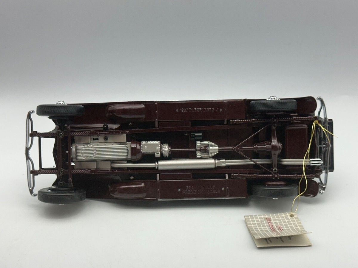 Miniature Duesenberg Modèle J 1935 Franklin Mint 1/24 - Très Bon état
