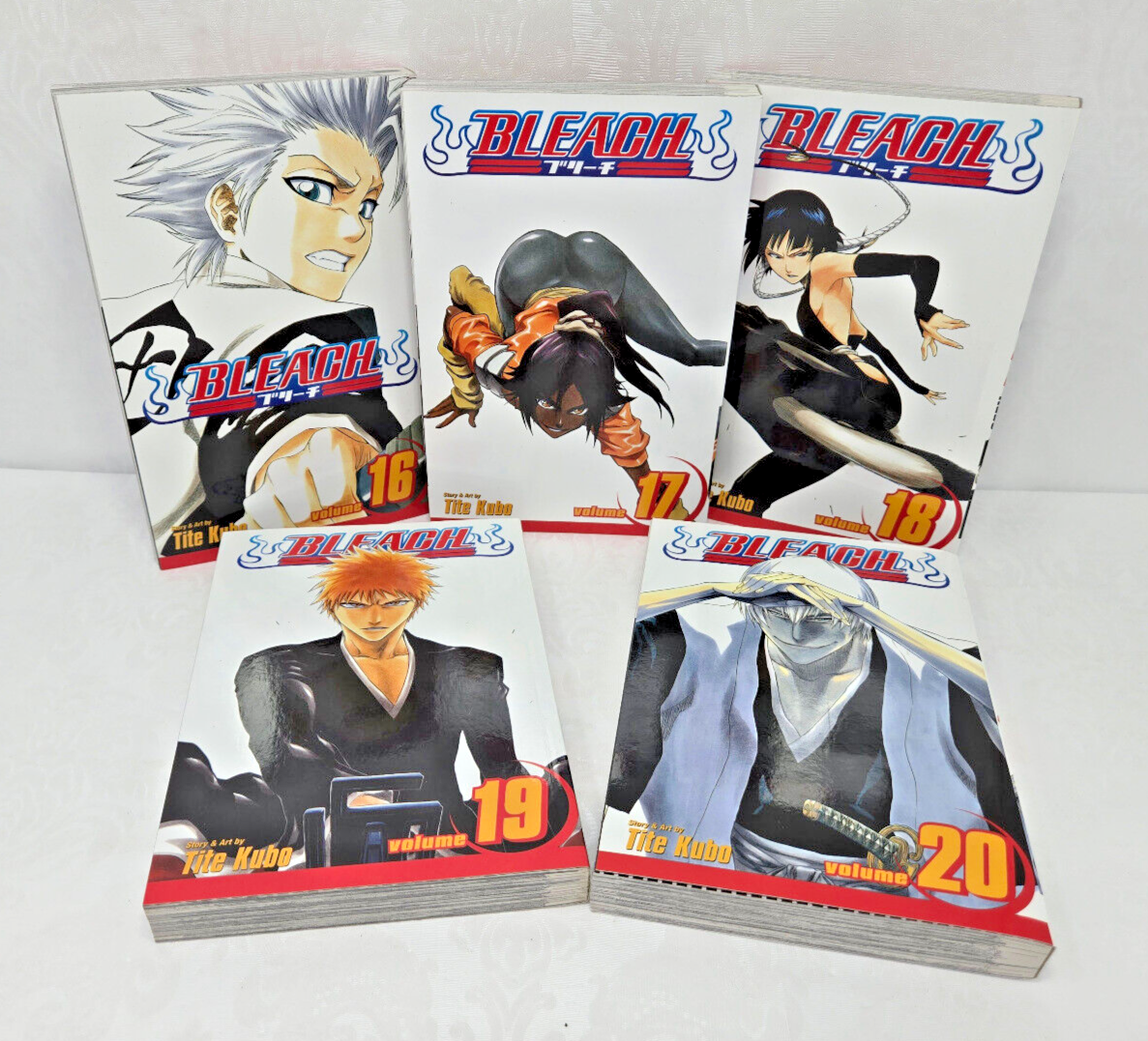 BLEACH Manga Series by Tite Kubo - Volumes 16 / 17 / 18 / 19 / 20
