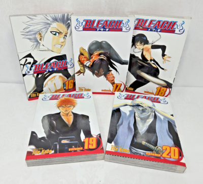 BLEACH Manga Series by Tite Kubo - Volumes 16 / 17 / 18 / 19 / 20