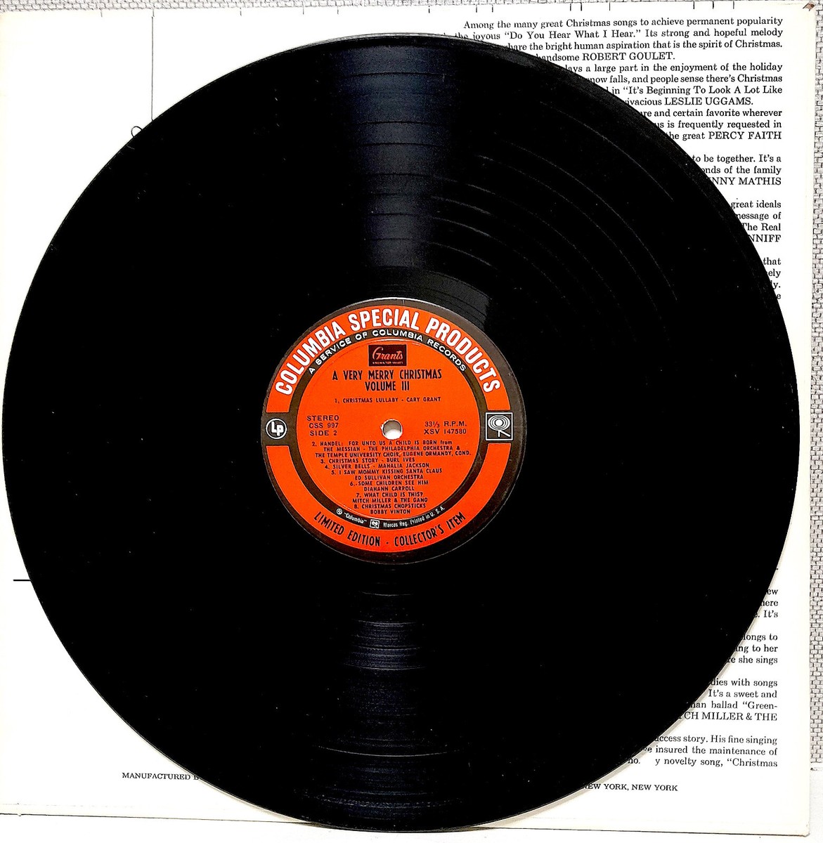 洋楽 A Midwess Compilation Conglomeratti Various A very Merry Christmas Volume 3 Classic Album Vinyl