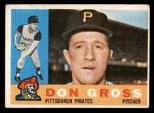 1960 Topps Baseball #284 Don Gross VG *d3