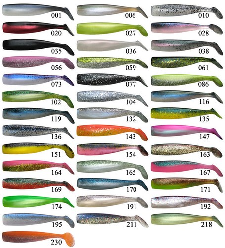 Lunker City - Shaker - Soft Lures 3.25" (10pcs) - 4.5" (8pcs) Wrasse,Bass,Perch