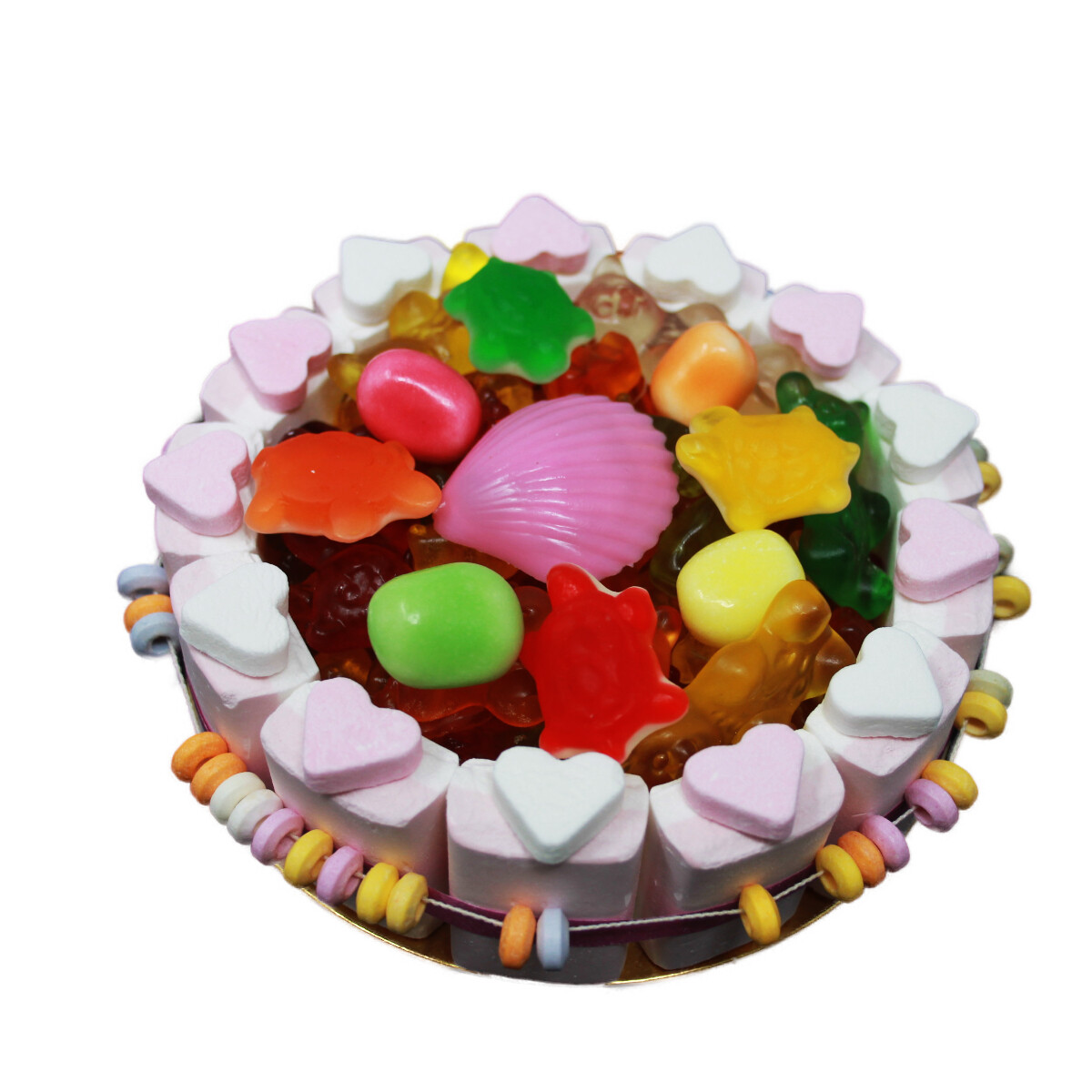 Gomas de Frutas Pastel de Cumpleaños Happy Birthday Ideas Regalo Chica 550g
