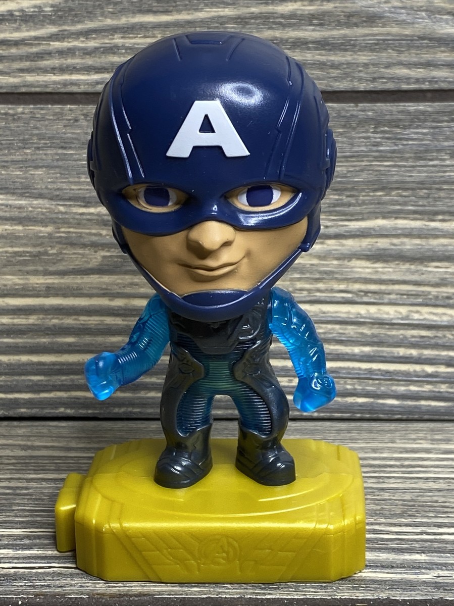 McDonalds Happy Meal Toy 2019 Marvel Avengers Captain America Blue