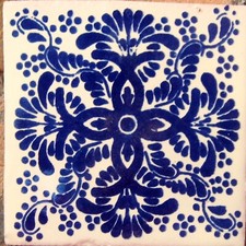 DESIGN C#039 MEXICAN HANDMADE TILE, GET AS MANY YOU NEED !!