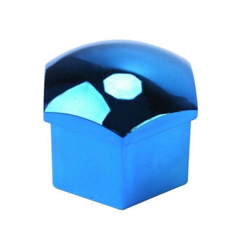 Rims Car Wheel Nut Cap + Removal Tool Wheel 20pcs Blue Bolt Durable