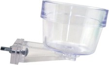 Lixit Quick Lock Cage Bowls for Small Animals, Birds and Parrots 10oz, Clear 