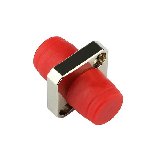 10pcs FC fiber optic adapter coupler flange FC-FC square connector - 第 1/6 張圖片