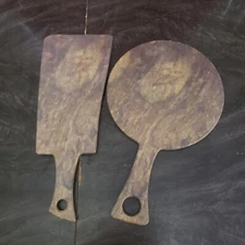 Lot of 2 Cheforward Charcuterie Board Serving Trays Melamine Lapis David Richman