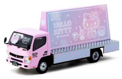 MITSUBISHI Fuso Canter - Billboard Truck  - Hello Kitty - TARMAC 1:64