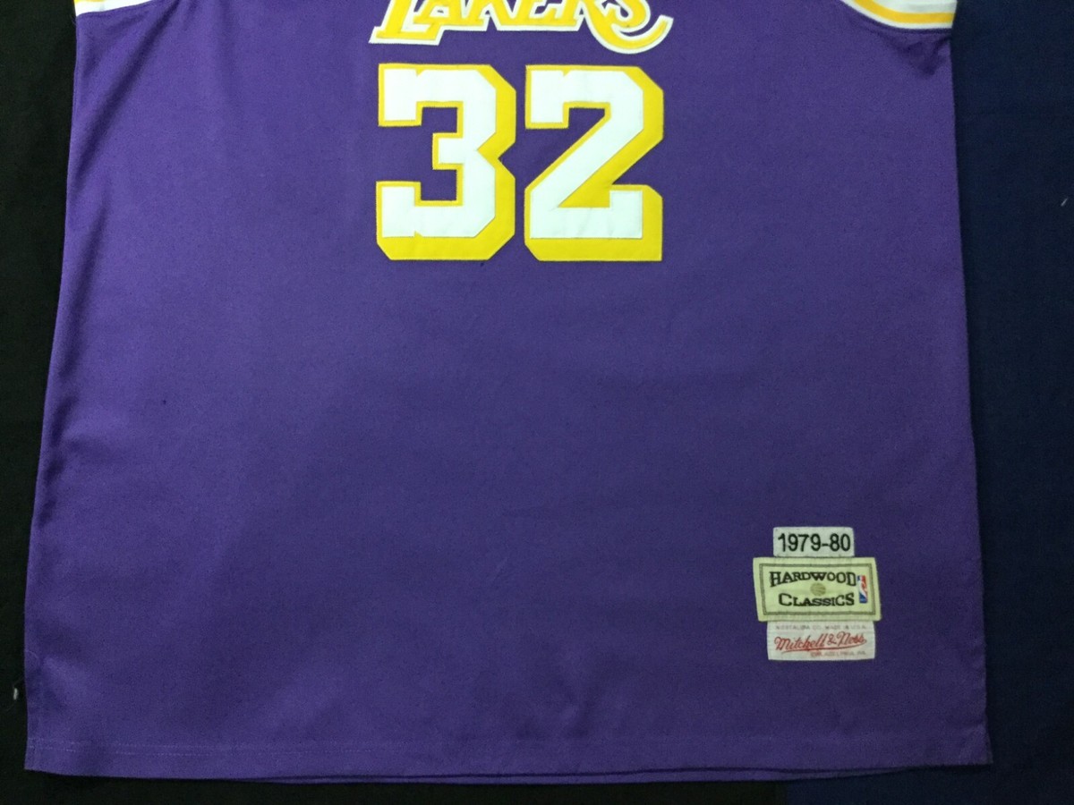 Vintage Los Angeles Lakers Magic Johnson Basketball NBA