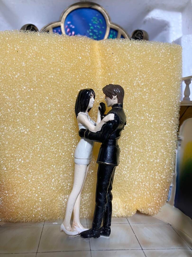 Final Fantasy VIII Cold Cast Collection Dance Scene Figure Used