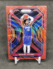 2020-21 Prizm Daniel Oturu RED WAVE PRIZM SSP Rookie Card No. 279 INVEST 📈📈
