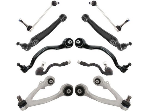 Front Control Arm Sway Bar Link Tie Rod Kit For 07-14 BMW X5 X6 XZ45Q4
