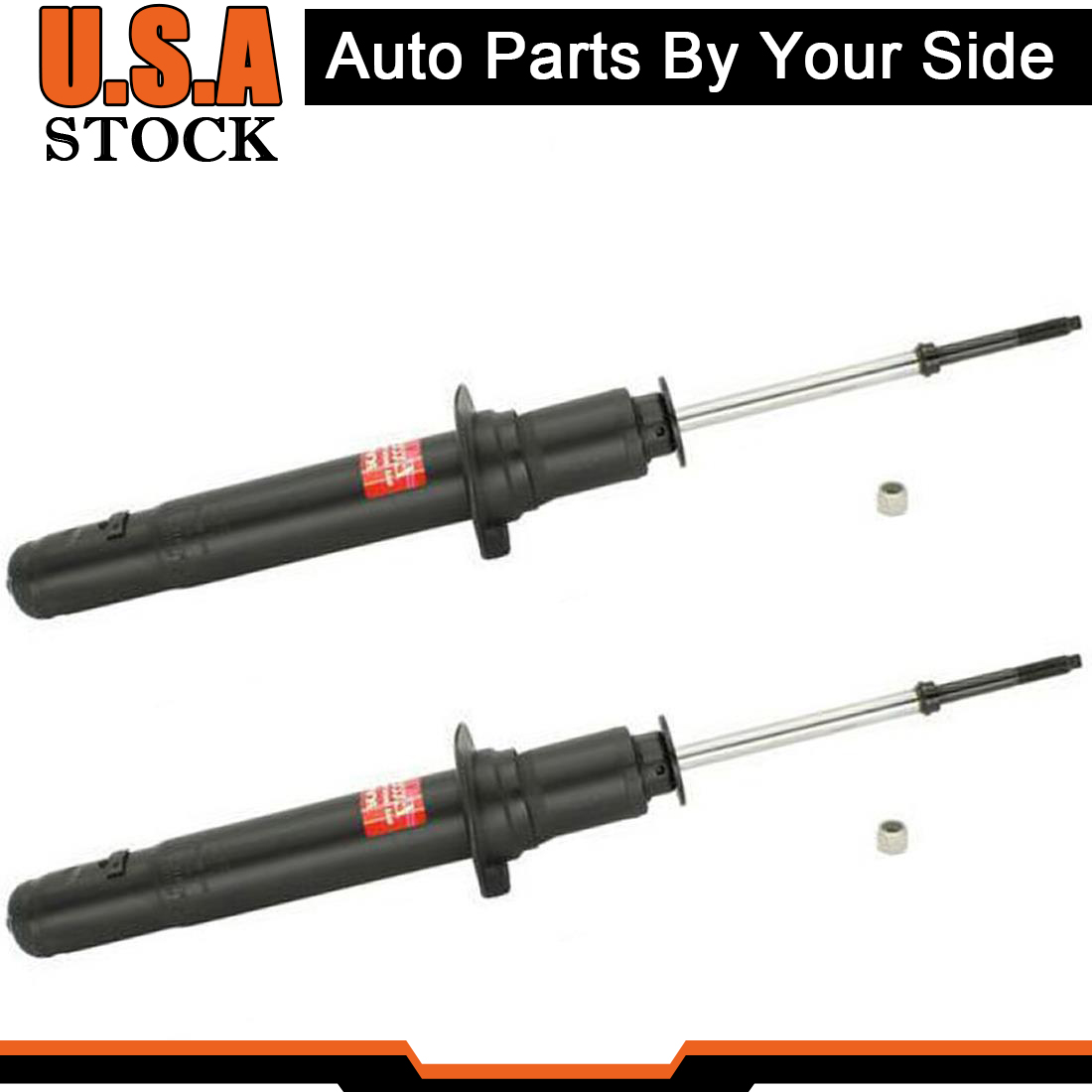 2 KYB Left+Right Front Shocks Absorbers Struts Dampers for Mitsubishi for Dodge