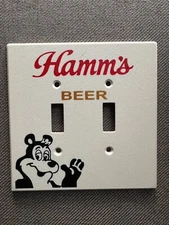 Hamm's Bear 2 Light Switch Plate - 3D Printed