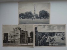 3 Italian WW2 Era Postcards Taken During The War in 1943