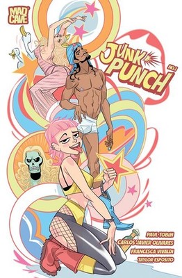 JUNK PUNCH #1 VARIANT CVR B MARGUERITE SAUVAGE VARIANT MAD CAVE STUDIOS