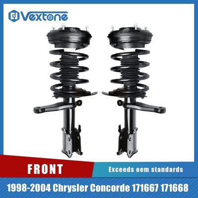 Pair Front Struts Shock Absorbers for 1999-2004 Dodge Chrysler Intrepid Concorde