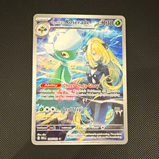 Cynthia's Roserade 184/182 Sv10 Destined Rivals Illustration Rare Holo Full Art on eBay