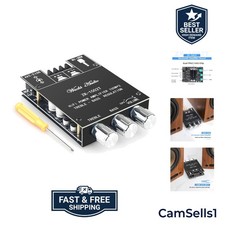 200W Bluetooth 5.0 Mini Audio Amplifier Board with Treble & Bass Control