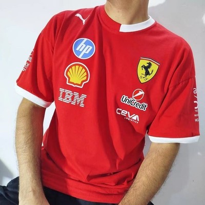 Scuderia Ferrari Puma T-shirt   High Quality