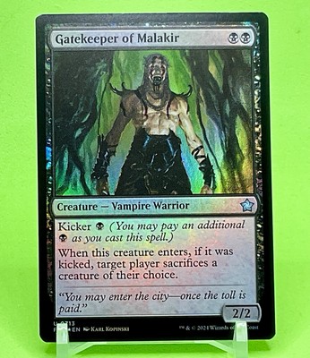 Gatekeeper of Malakir - FOIL - [Foundations] Magic MTG #713