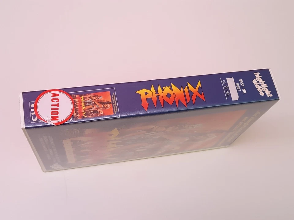 Phönix - The Warrior 1988 VHS German PAL Highlight Video Großbox Robert Hayes - Bild 3 von 4