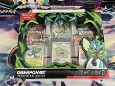 Pokemon TCG 2024 Ogerpon ex Premium Collection Factory Sealed Box
