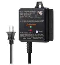 60W WiFi Low Voltage Transformer, 120V AC to 12V DC, Smart Outdoor Low Voltage