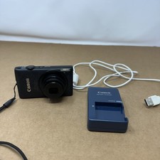 Canon PowerShot ELPH 300 HS / IXUS 220 HS 12.1MP Digital Camera - Black