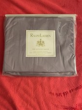 Vintage Ralph Lauren Cotton Sateen Twin Deep Fitted Sheet