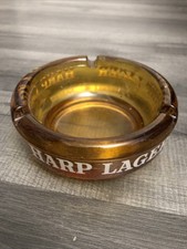 Harp Lager Vintage Ashtray Pub Bar Collectable