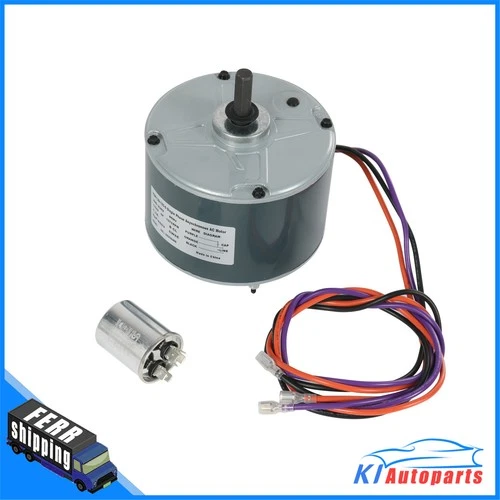 1/6 HP 208-230V Condenser Fan Motor 1075RPM For Lennox 68J97 K55HXDFM-6844