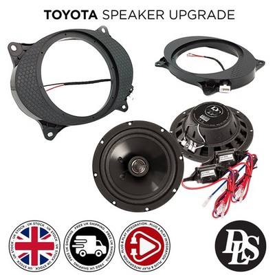 Toyota 2002-2019 Lautsprecher Upgrade Kit 6,5'' DLS M226 Koaxial - SATY32