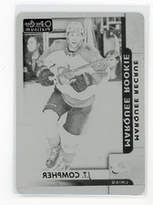 2017-18 O-PEE-CHEE PLATINUM #179 ROOKIE RC PRINTING PLATE 1/1 J.T COMPHER - AVS