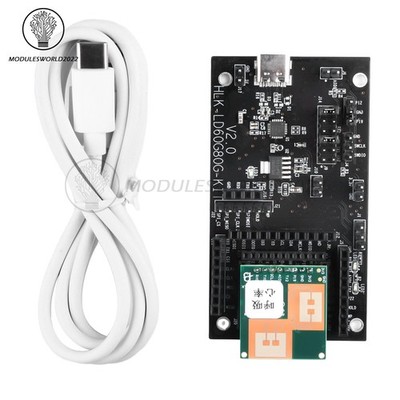 HLK-LD6002 FMCW Radar Module Human Respiratory Alarm Heart Rate Detection Sensor