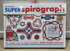 The Original Super Spirograph Design Set 50th Anniversary New Opened Box